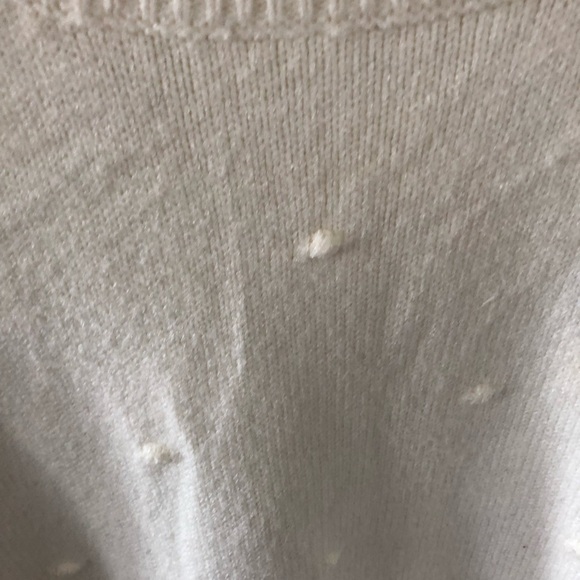 Kendall + Kylie Soft Cream Pullover Sweater Pompom embellishment - Picture 5 of 5